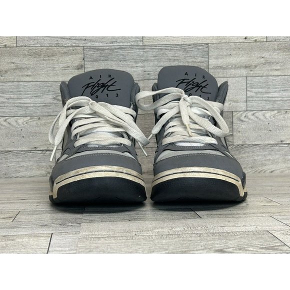 Nike Air‎ Flight Mens Condor High Sneaker 366574-012 Black Gray White, Size 7Y - Picture 1 of 8